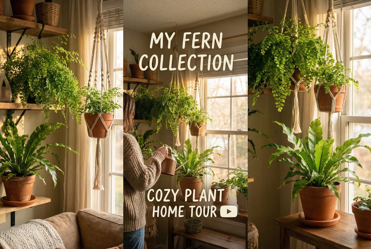 捷克街头植物视频教程-蕨类植物养护